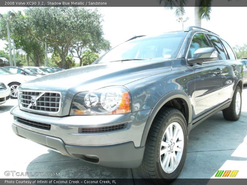 Shadow Blue Metallic / Sandstone 2008 Volvo XC90 3.2