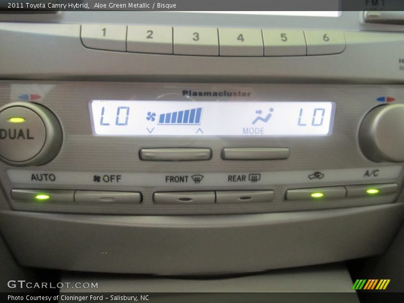 Aloe Green Metallic / Bisque 2011 Toyota Camry Hybrid