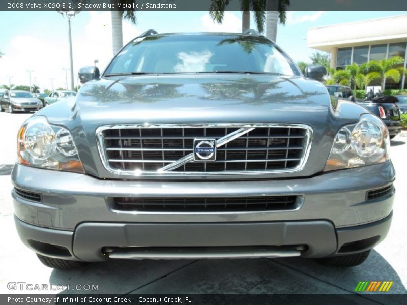 Shadow Blue Metallic / Sandstone 2008 Volvo XC90 3.2