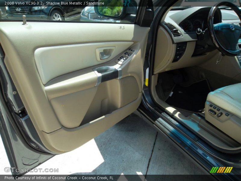 Shadow Blue Metallic / Sandstone 2008 Volvo XC90 3.2
