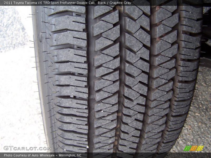 Black / Graphite Gray 2011 Toyota Tacoma V6 TRD Sport PreRunner Double Cab