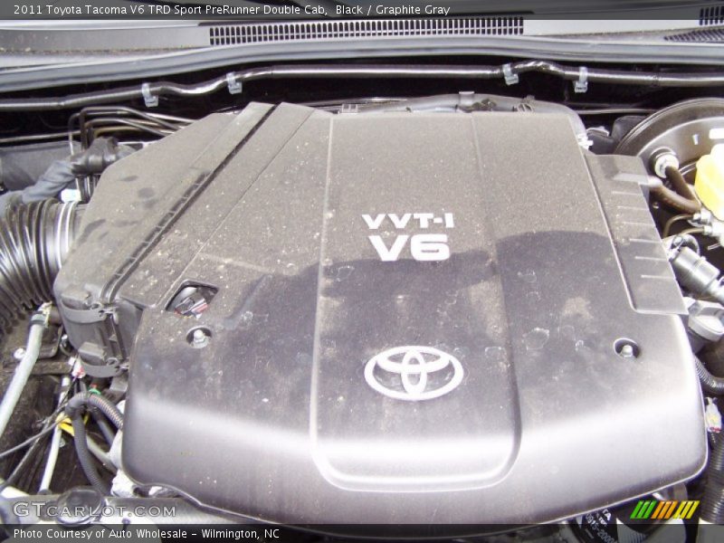 Black / Graphite Gray 2011 Toyota Tacoma V6 TRD Sport PreRunner Double Cab