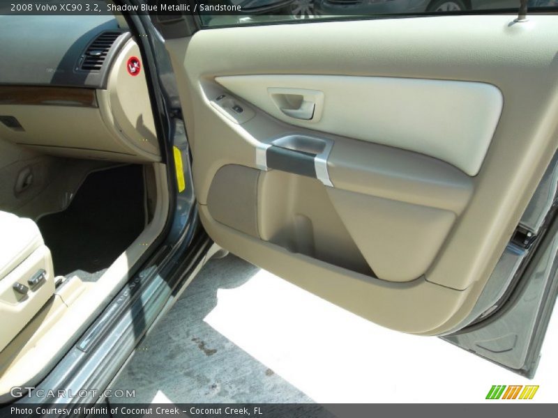 Shadow Blue Metallic / Sandstone 2008 Volvo XC90 3.2