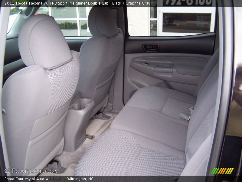 Black / Graphite Gray 2011 Toyota Tacoma V6 TRD Sport PreRunner Double Cab