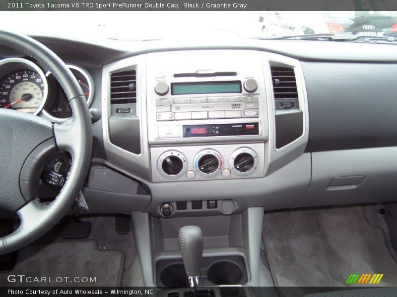 Black / Graphite Gray 2011 Toyota Tacoma V6 TRD Sport PreRunner Double Cab