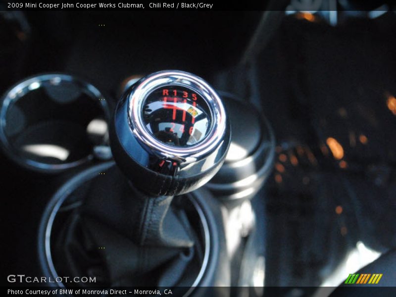  2009 Cooper John Cooper Works Clubman 6 Speed Manual Shifter