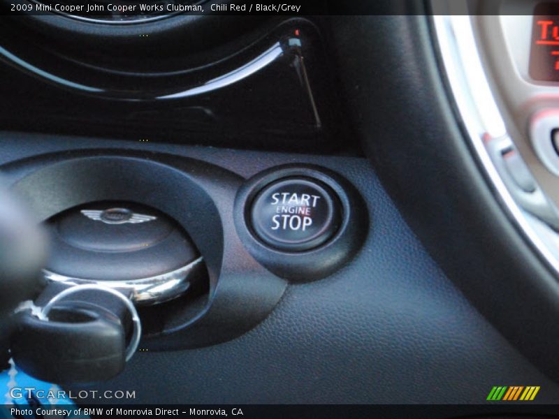 Controls of 2009 Cooper John Cooper Works Clubman