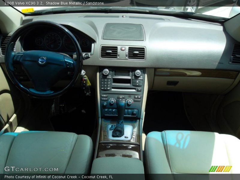 Shadow Blue Metallic / Sandstone 2008 Volvo XC90 3.2