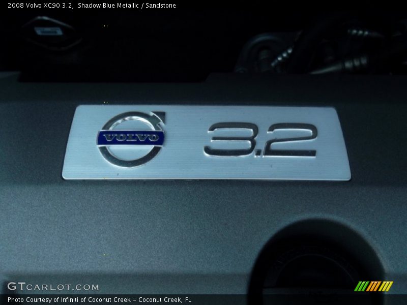 Shadow Blue Metallic / Sandstone 2008 Volvo XC90 3.2