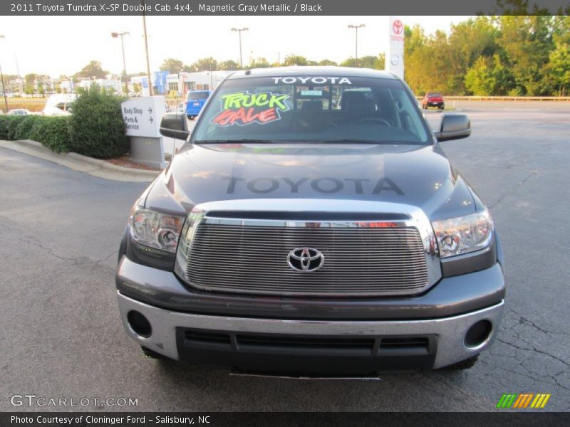 Magnetic Gray Metallic / Black 2011 Toyota Tundra X-SP Double Cab 4x4