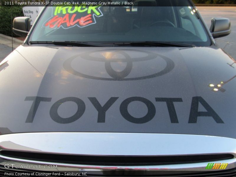 Magnetic Gray Metallic / Black 2011 Toyota Tundra X-SP Double Cab 4x4