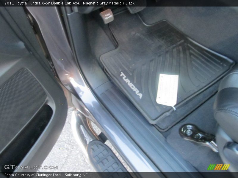 Magnetic Gray Metallic / Black 2011 Toyota Tundra X-SP Double Cab 4x4