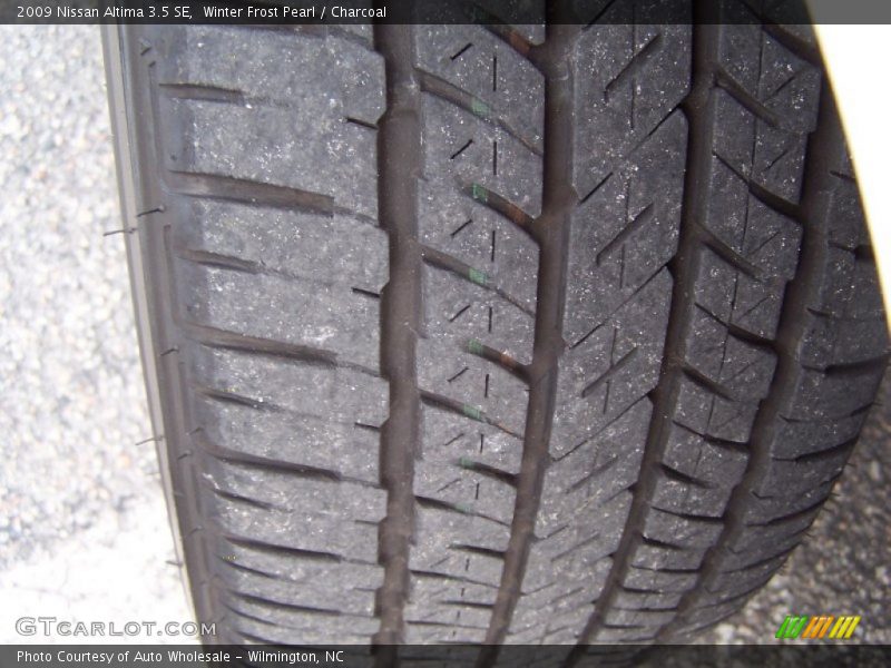 Winter Frost Pearl / Charcoal 2009 Nissan Altima 3.5 SE