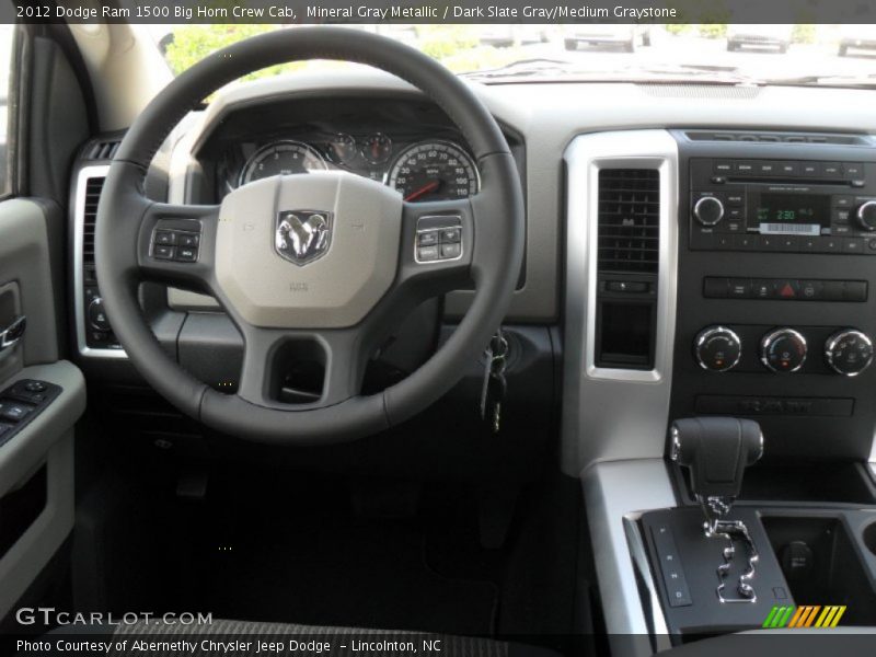 Mineral Gray Metallic / Dark Slate Gray/Medium Graystone 2012 Dodge Ram 1500 Big Horn Crew Cab