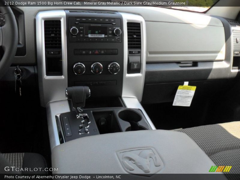 Mineral Gray Metallic / Dark Slate Gray/Medium Graystone 2012 Dodge Ram 1500 Big Horn Crew Cab