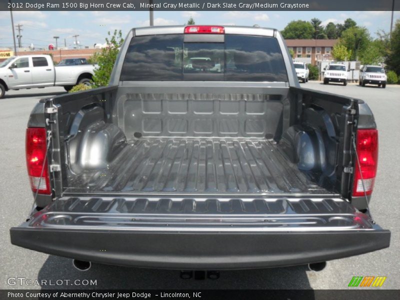 Mineral Gray Metallic / Dark Slate Gray/Medium Graystone 2012 Dodge Ram 1500 Big Horn Crew Cab