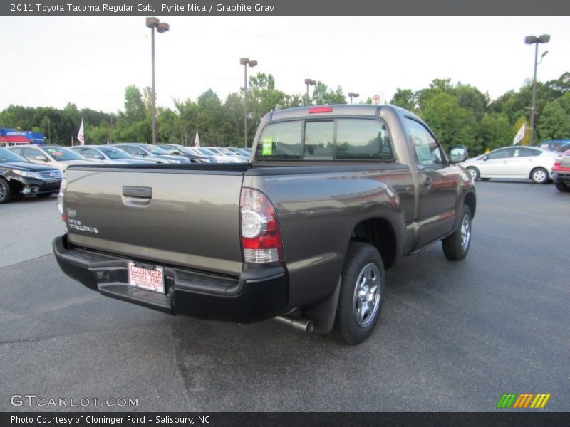 Pyrite Mica / Graphite Gray 2011 Toyota Tacoma Regular Cab