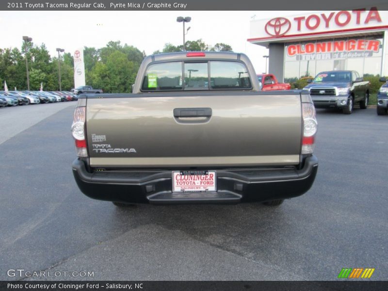 Pyrite Mica / Graphite Gray 2011 Toyota Tacoma Regular Cab