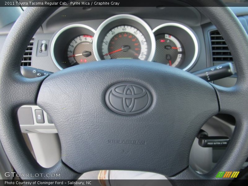 Pyrite Mica / Graphite Gray 2011 Toyota Tacoma Regular Cab