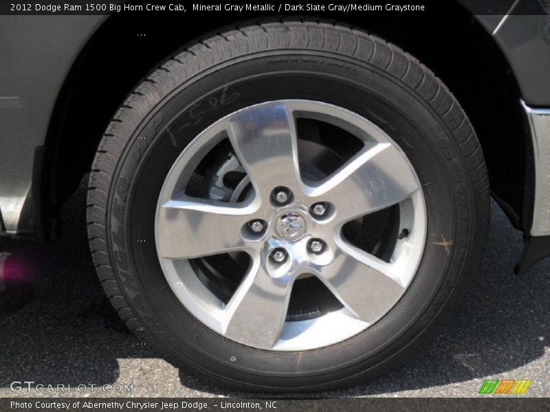  2012 Ram 1500 Big Horn Crew Cab Wheel