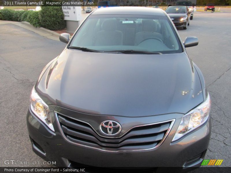 Magnetic Gray Metallic / Ash 2011 Toyota Camry LE