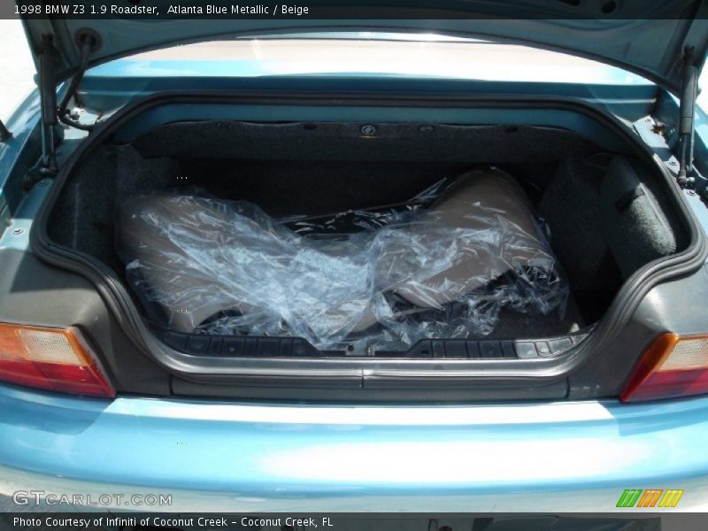  1998 Z3 1.9 Roadster Trunk