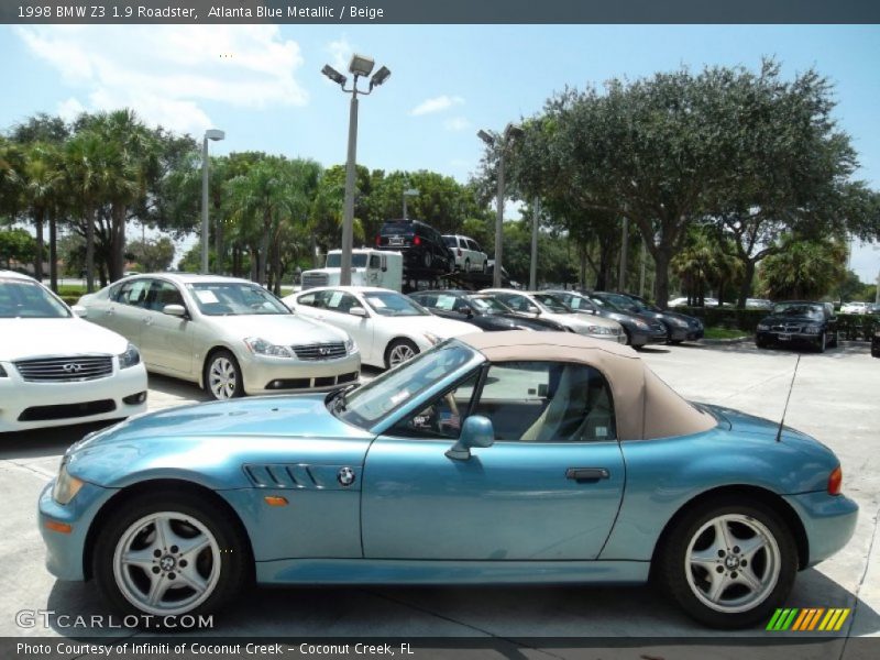  1998 Z3 1.9 Roadster Atlanta Blue Metallic