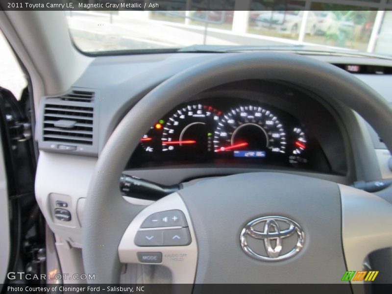 Magnetic Gray Metallic / Ash 2011 Toyota Camry LE