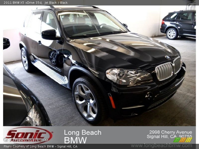 Jet Black / Black 2011 BMW X5 xDrive 35d