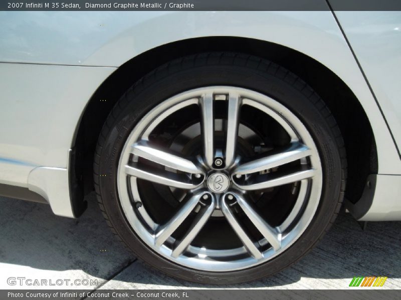 Diamond Graphite Metallic / Graphite 2007 Infiniti M 35 Sedan