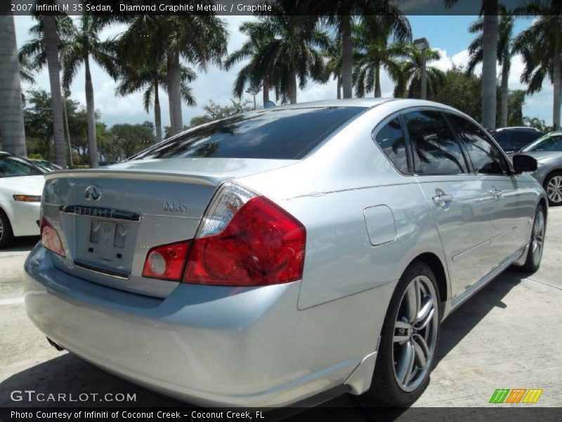Diamond Graphite Metallic / Graphite 2007 Infiniti M 35 Sedan