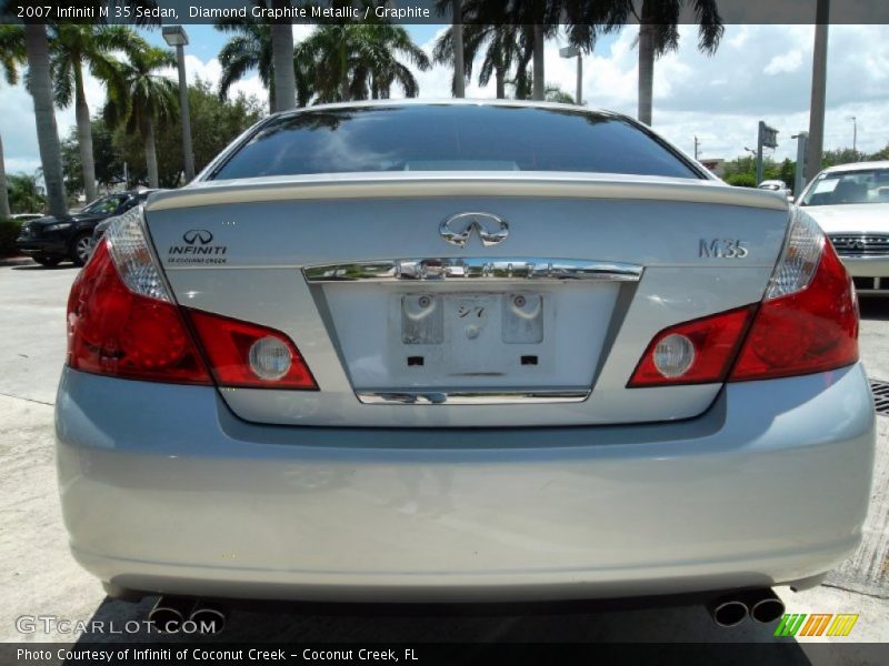 Diamond Graphite Metallic / Graphite 2007 Infiniti M 35 Sedan