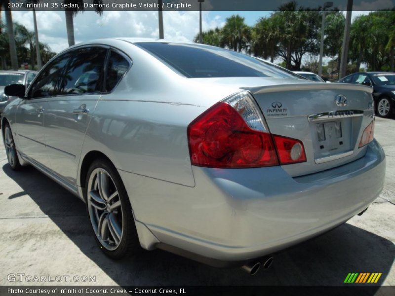 Diamond Graphite Metallic / Graphite 2007 Infiniti M 35 Sedan