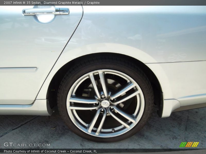 Diamond Graphite Metallic / Graphite 2007 Infiniti M 35 Sedan