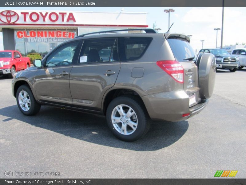 Pyrite Metallic / Sand Beige 2011 Toyota RAV4 I4