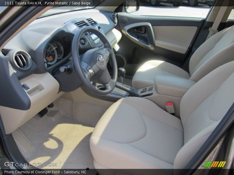 Pyrite Metallic / Sand Beige 2011 Toyota RAV4 I4
