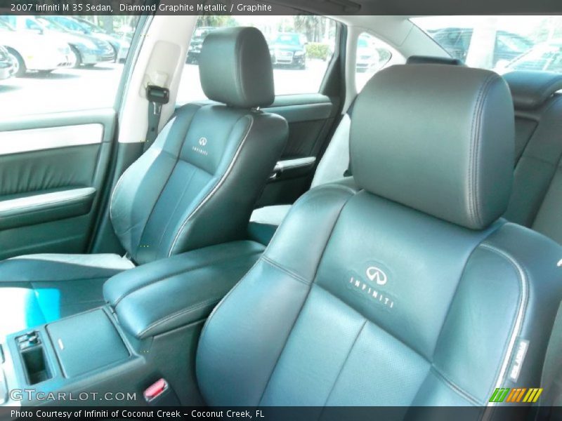 Diamond Graphite Metallic / Graphite 2007 Infiniti M 35 Sedan