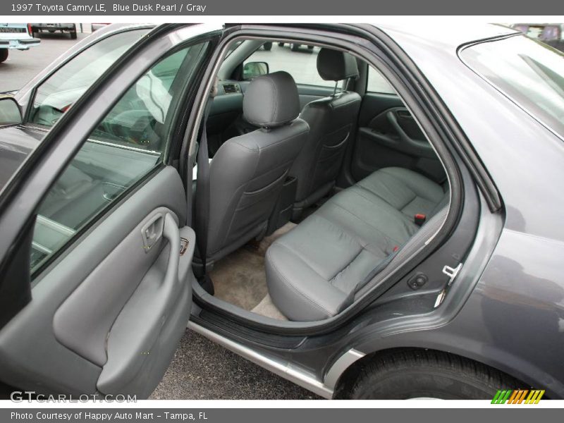 Blue Dusk Pearl / Gray 1997 Toyota Camry LE