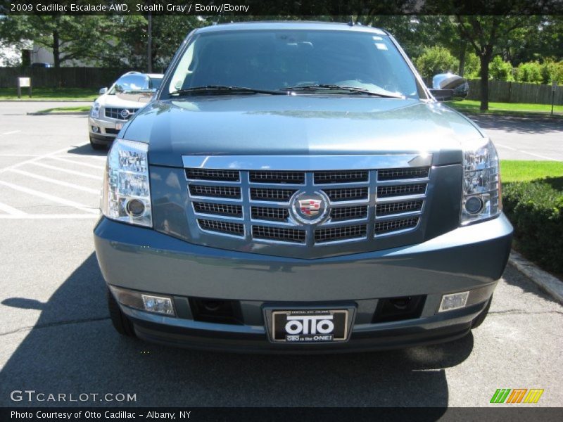 Stealth Gray / Ebony/Ebony 2009 Cadillac Escalade AWD