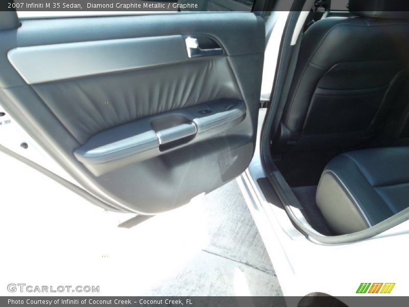 Diamond Graphite Metallic / Graphite 2007 Infiniti M 35 Sedan
