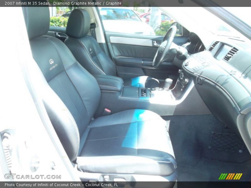 Diamond Graphite Metallic / Graphite 2007 Infiniti M 35 Sedan