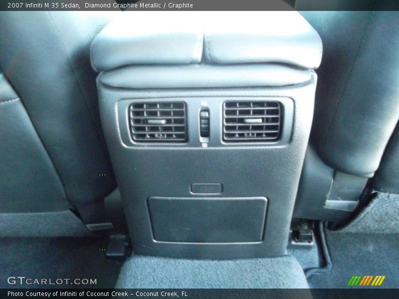 Diamond Graphite Metallic / Graphite 2007 Infiniti M 35 Sedan