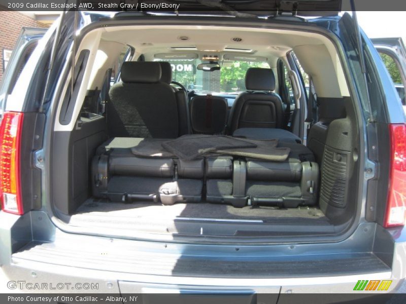 Stealth Gray / Ebony/Ebony 2009 Cadillac Escalade AWD