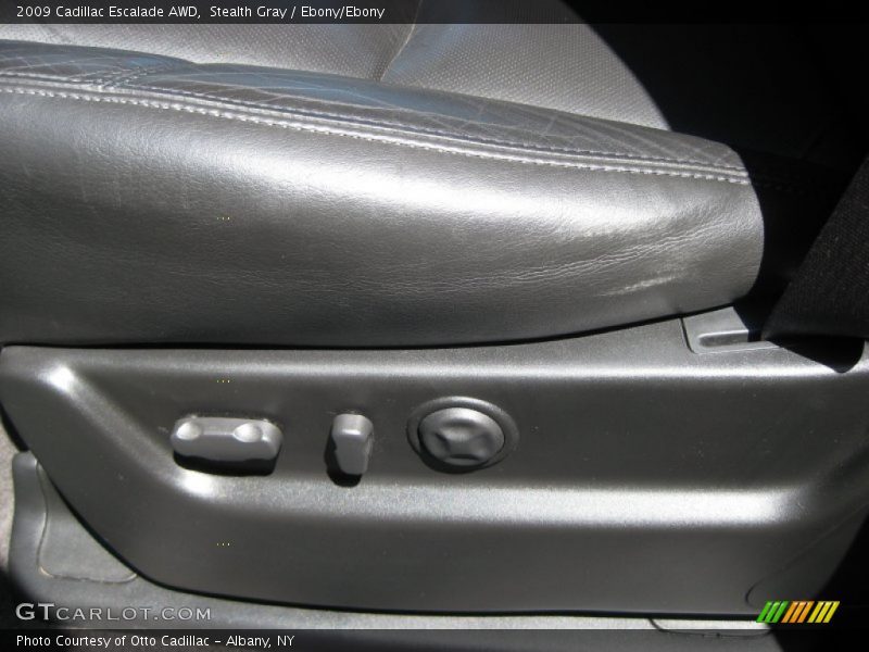 Stealth Gray / Ebony/Ebony 2009 Cadillac Escalade AWD