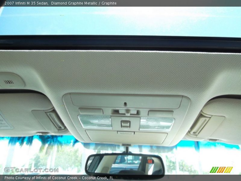 Diamond Graphite Metallic / Graphite 2007 Infiniti M 35 Sedan