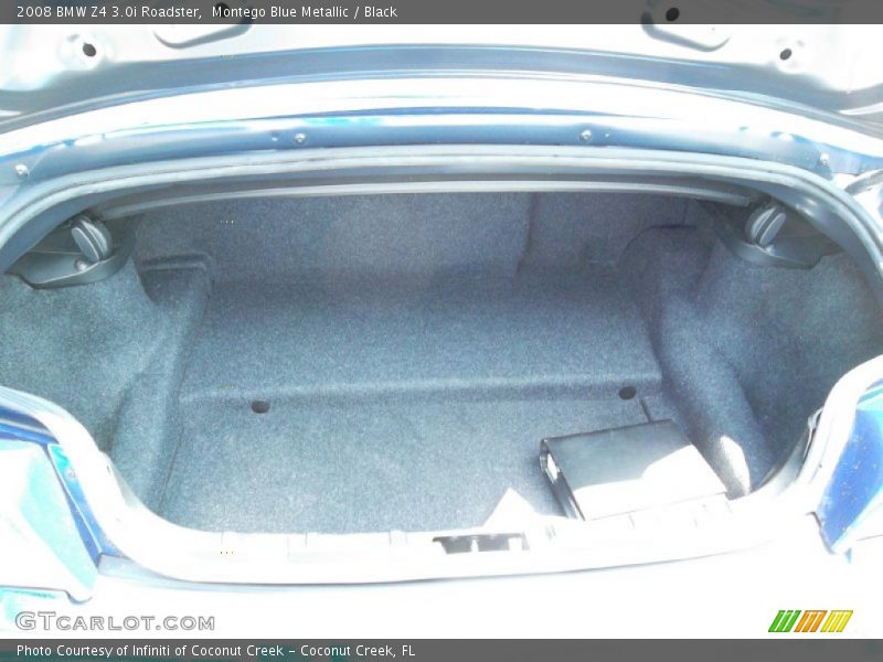 Montego Blue Metallic / Black 2008 BMW Z4 3.0i Roadster