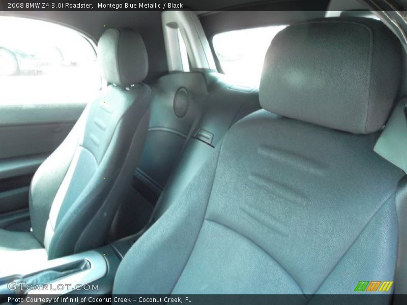 Montego Blue Metallic / Black 2008 BMW Z4 3.0i Roadster