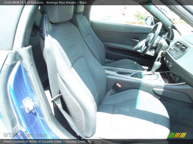 Montego Blue Metallic / Black 2008 BMW Z4 3.0i Roadster