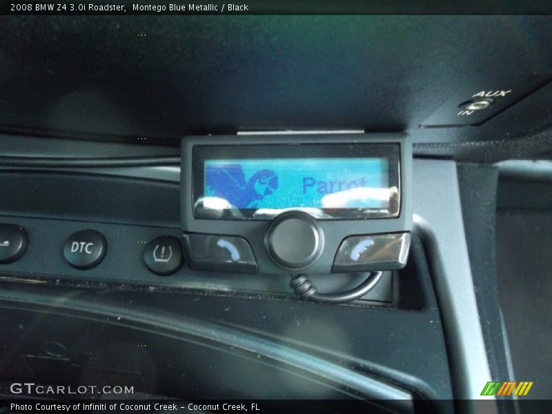 Montego Blue Metallic / Black 2008 BMW Z4 3.0i Roadster