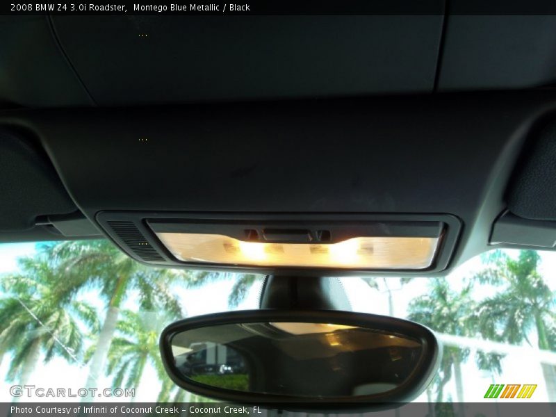 Montego Blue Metallic / Black 2008 BMW Z4 3.0i Roadster